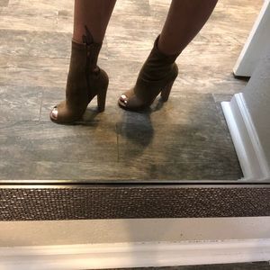 Tan Booties